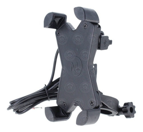Soporte Base Celular X Cargador Usb Universal Motocicleta F1