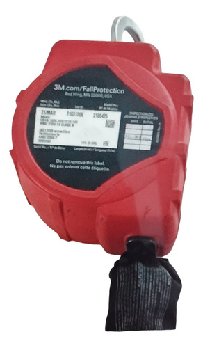 Cuerda De Vida Retráctil 3m Protecta (Usado)