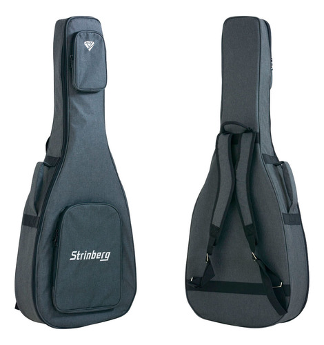 Violão Aço Strinberg Diamond Da2sc Sólido Artistic C/ Bag Cor Sunburst Black Orientação Da Mão Destro