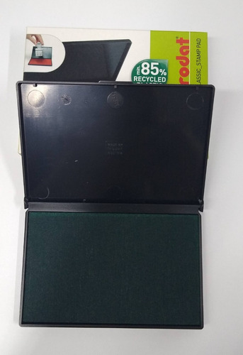 Almohadilla Para Sellos Trodat 9052 7 X 11 Cm Tinta Tinta Verde