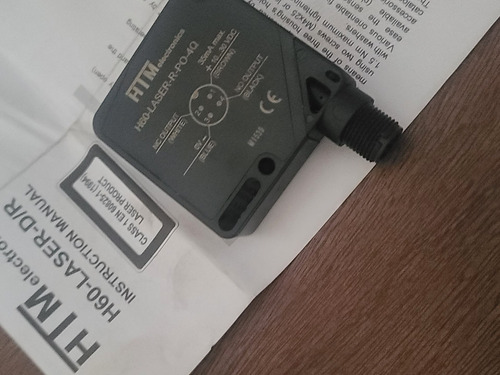 Sensor Fotoelectrico Htm Electronich60-laser-r Po-4q