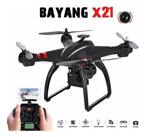 Drone Bayangtoys X21 Doble Gps Fpv Te Sigue Solo +cámara 4k