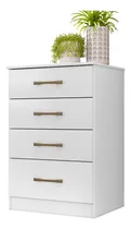 Comprar Cômoda Ms913 4 Gavetas Linha Cômoda Branco Moval