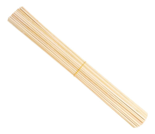 Varillas De Bambú Sin 20 Piezas 6×300mm 20 Piezas 6×300mm