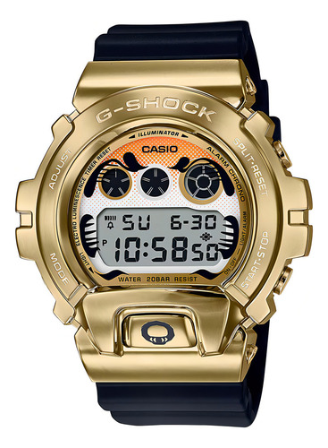 Reloj Casio Gm-6900gda-9d G-steel Blackeyepatch
