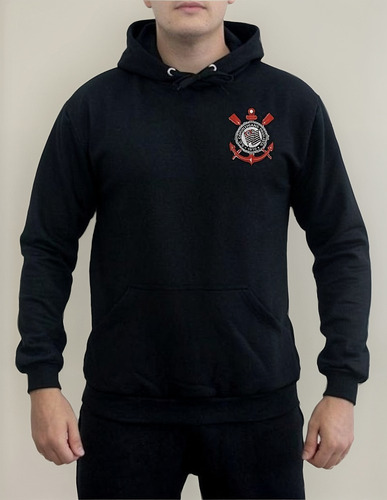 Jaqueta Moletom Corinthians Timão Blusa De Frio