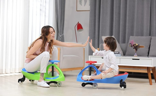 Imagen 2 de 10 de Carrito Montable Swingcar Plasmacar Gogó - Llantas Luminosas