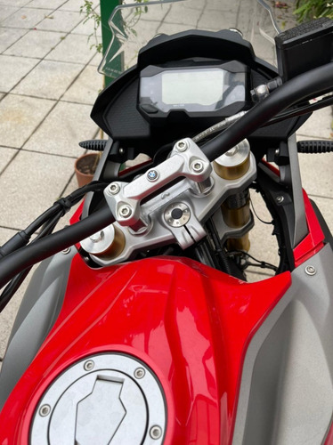 Moto Bmw G 310 Gs 2018 Gris Roja Titular Accesorios Nuevas