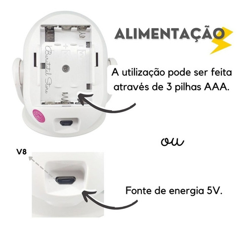 Imagem 3 de 7 de Sensor Detector Presença Segurança Sonoro Voz Alerta Loja