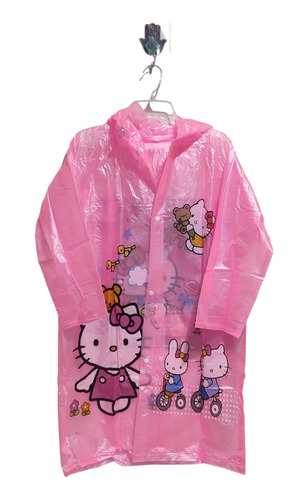 Impermeable De Hello Kitty Para Niña 10-12 Años