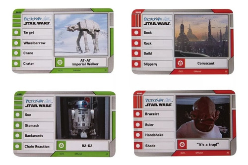 Juego De Mesa Pictionary Air Star Wars Para 2 Equipos
