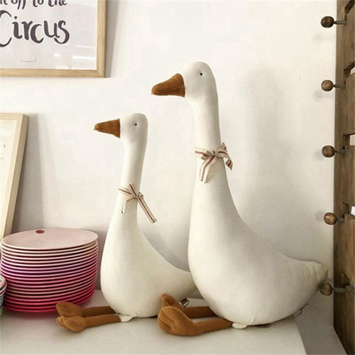 Almohada De Peluche White Goose Doll