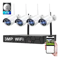 Comprar Kit Dvr 4 Camaras Bullet Y 2mp Dvr Alta Definicion Disco 1tb