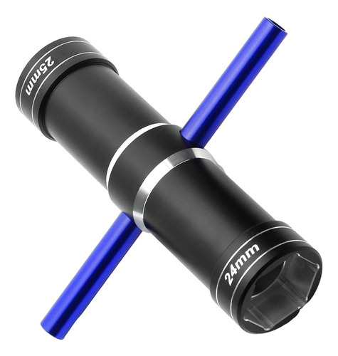 Llave De Rueda Hexagonal Portátil De 24mm Y 25mm Para Azul