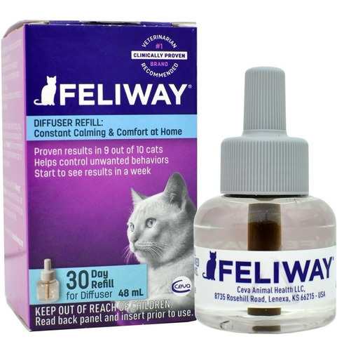 Feliway Repuesto 48ml Para Difusor Tranquilizante Para Gatos