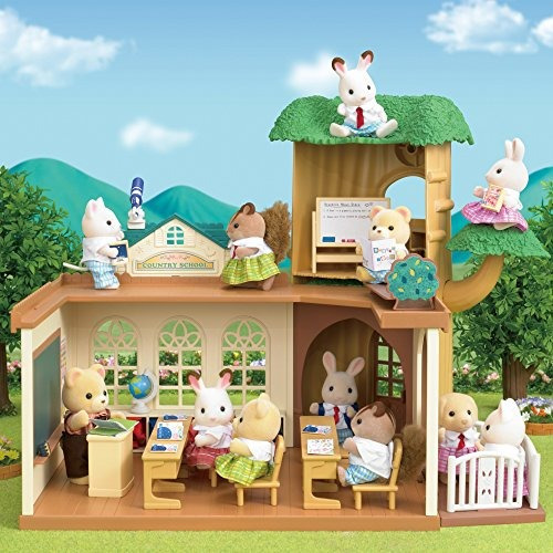 Calico Critters Country Tree Una Escuela