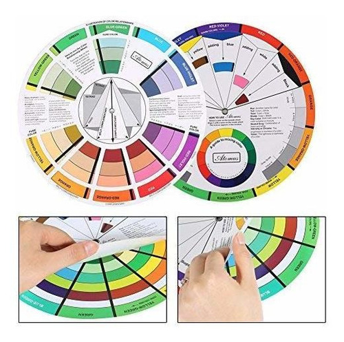 23.5cm Color Wheel, Color Mi Guide, Chromatic Circle Colors