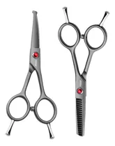 Comprar Fogosp 4.5 Tijeras De Peluquería Canina 2 Tijeras Curvas Y Y