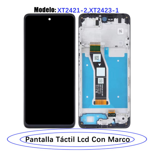 Pantalla Para Motorola Moto G04 Xt2421 Display Con Marco
