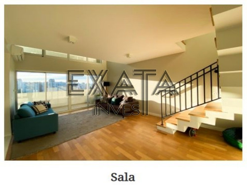 Imagem 4 de 24 de Loft Duplex, Pronto Para Morar, Semi Mobiliado, Com 96m² Úteis, 1 Suíte, 2 Vagas, Andar Alto, Armários Ornare, Piso De Madeira, Ar Condicionado, Iluminação Completa E Box De Vridro - Lo00010 - 701202
