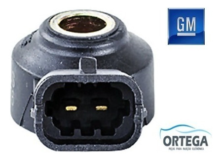 Sensor De Detonação Corsa 1.8 Flex Vectra 2.4 16v 2 Pinos