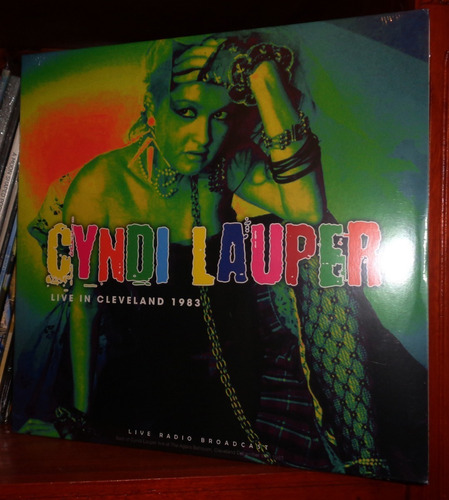 Cyndi Lauper - Live In Cleveland 1983 - Vinilo Nuevo Europeo