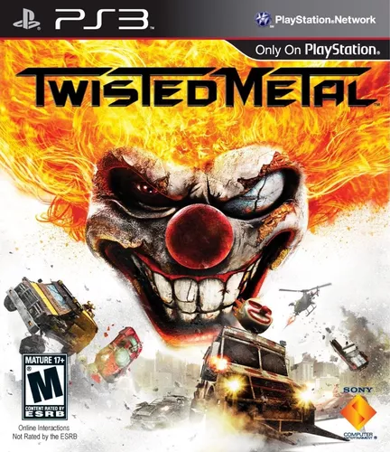 Jogo Twisted Metal Playstation 3 Ps3 Game Sony Corrida Luta