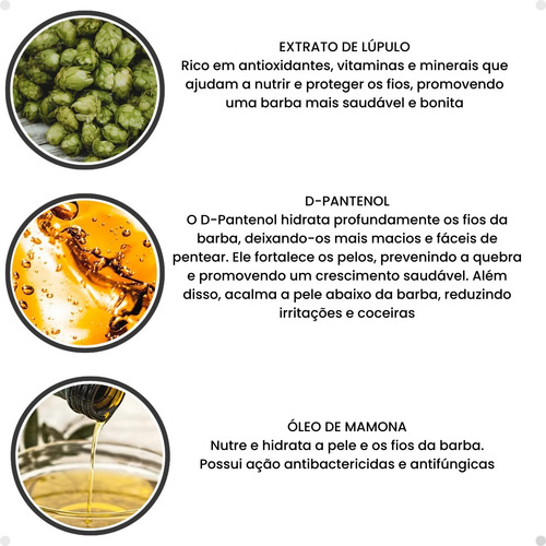 Shampoo Para Barba Kannep Limpeza Hidratação 200ml