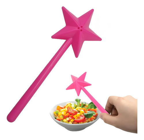 Eonspark Pimentero Especieros Varita Mágica Para Cocina Sal Pimienta Rosa Chicle