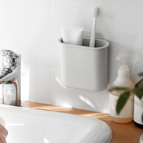 Soporte Multiusos Para Cepillos De Dientes De Gran Capacidad
