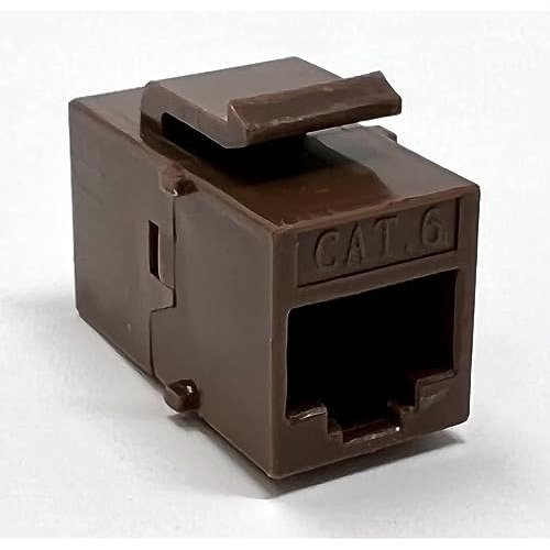 Cat6 Ethernet Keystone Jack Coupler Female To Female Br...