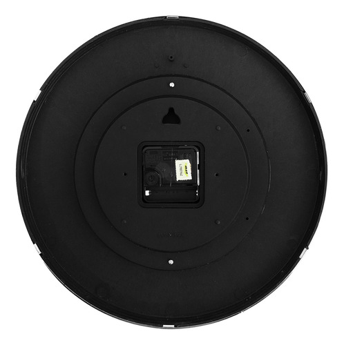 Reloj De Pared Analógico De Pvc, 30 Cm Diámetro, 12771 Estructura Blanco Y Dorado