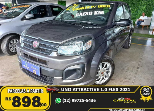 Imagem 1 de 12 de Fiat Uno Attractive 1.0 2021