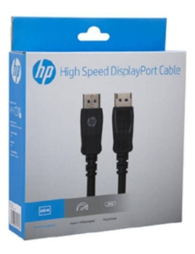 Cable Display Port Hp  ,  Alta Calidad , 4k,   