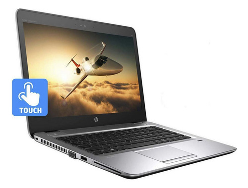 Impecable Laptop Hp 840 G3/ssd 256/8gb Touch I5-6300 Office Plateado (Reacondicionado)