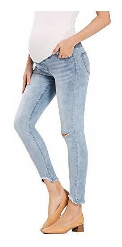 Foucome Vaqueros De Maternidad Para Mujer, Jeggings Ajustado