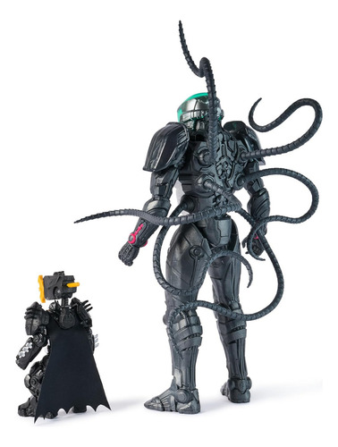 Figuras de acción DC Comics Batman Vs. Brainiac Metal Force