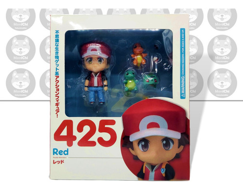 Pokemon 425 Charmander Bulbasaur Squirtle Nendoroid Figura (Usado)