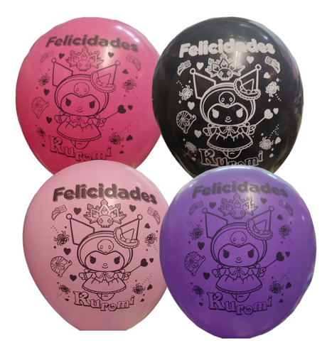 Artículos De Fiesta 40 Globos Látex Elegir Personaje Cumple*