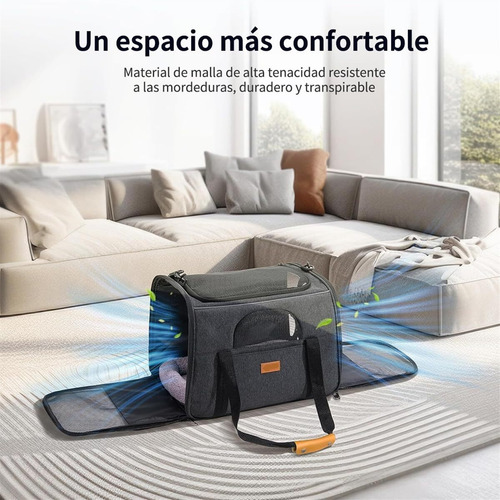 Bolsa Mascotas Plegable Portátil Perros,transpirable Mochila