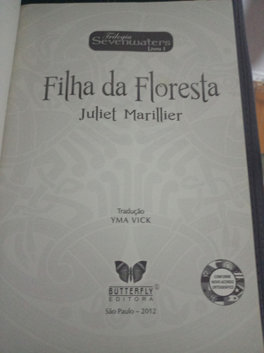 Filha Da Floresta Livro 1 (Usado)