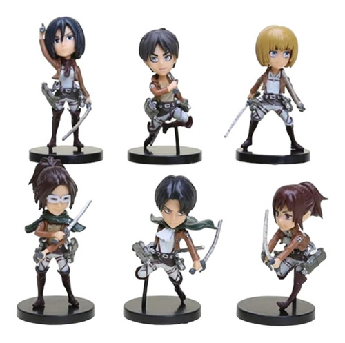 Figuritas Shingeki No Kiojon/ Ataque De Los Titanes