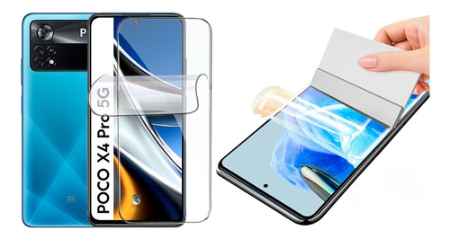 Lamina Hidrogel Protectora Para Xiaomi Poco X4 Pro 5g - Pcuy