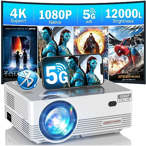 Proyector Nativo 1080p Wifi  , 8000l Full Hd Proyector ...