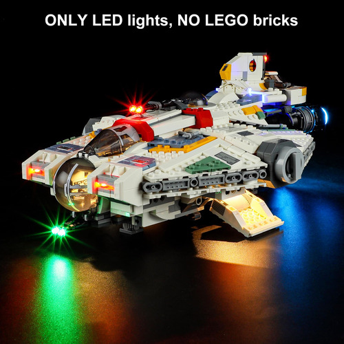 Luz Led Para Lego Star Wars Ghost & Phantom Ii 75357 Set Va