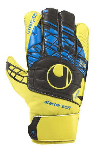 Guantes Arquero Uhlsport Speed Up Now Supersoft Amarillo