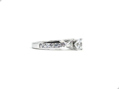 Anillo Solitario 9021 Plata 1ra Ley 925 By Thiago Turcott® Plateado 7