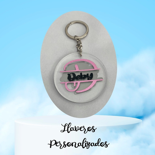 Imagen 7 de 9 de Llavero De Acrílico Personalizado - Tag - Souvenir