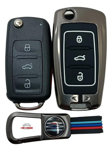 Cn Capa Protetor Chave Vw Jetta A4 Classic Mk6 Vento Zinco