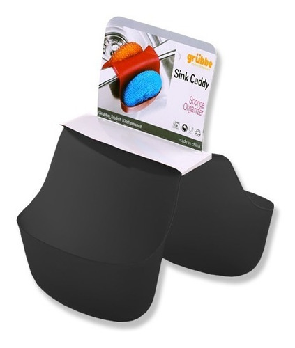 Porta Esponja Para Bacha Doble De Silicona